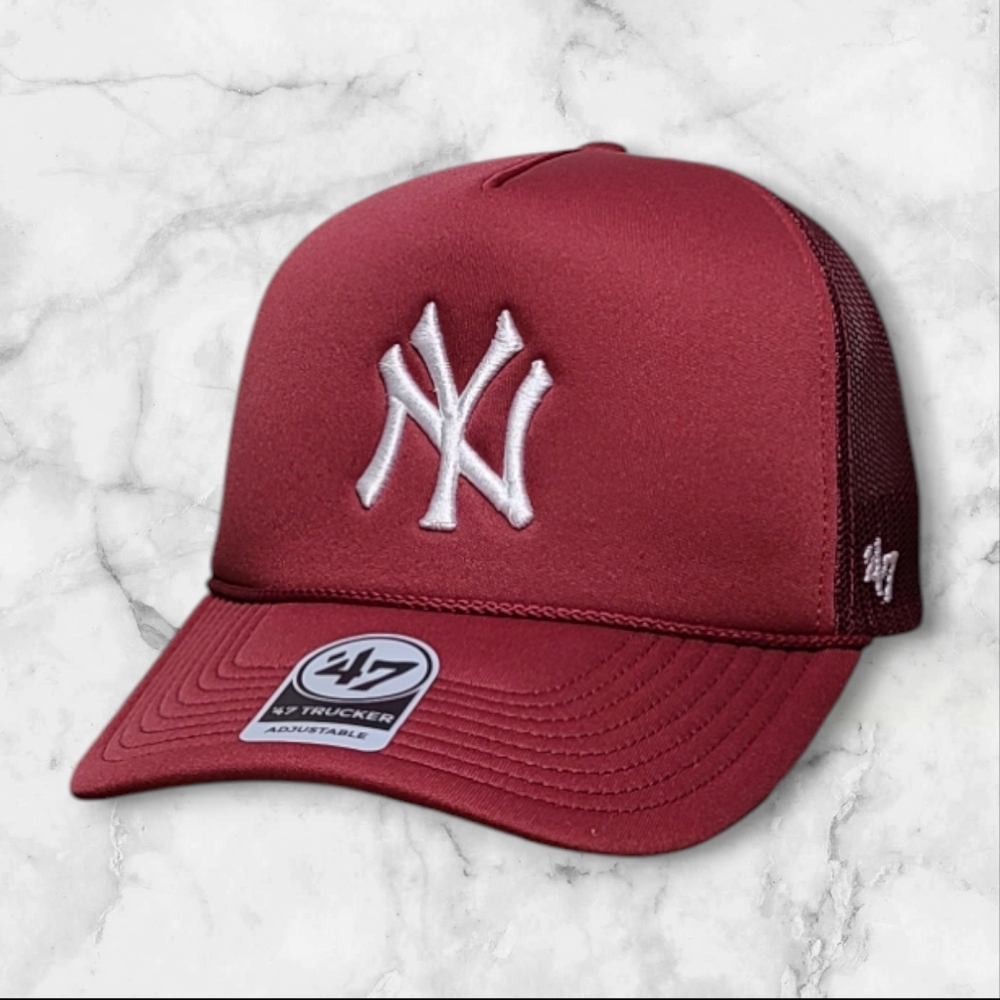 NEW '47 Brand New York Yankees Trucker Snapback Hat Cap